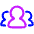 User Group Icon from Plump Neon Set