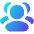User Group Icon from Flex Gradient Set