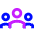 User Group Icon from Sharp Neon Set