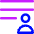User Info Patient List Icon from Core Neon Set