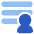 User Info Patient List Icon from Plump Flat Set