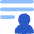 User Info Patient List Icon from Flex Flat Set