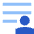User Info Patient List Icon from Sharp Flat Set