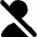 User Off Icon from Micro Solid Set
