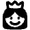 User Queen Crown Icon from Plump Remix Set