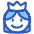 User Queen Crown Icon from Plump Duo Set