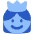 User Queen Crown Icon from Plump Flat Set