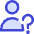 User Question Query Icon from Core Duo Set