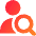 User Search 2 Icon from Core Gradient Set
