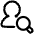User Search 2 Icon from Plump Line Set