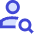 User Search 2 Icon from Sharp Duo Set