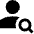 User Search 2 Icon from Sharp Solid Set