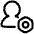 User Setting Bolt Nut Icon from Plump Line Set
