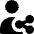 User Share Icon from Micro Solid Set