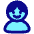 User Single Neutral Male Icon from Plump Pop Set