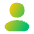 User Solo Icon from Flex Gradient Set