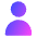 User Solo Icon from Core Gradient Set