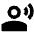 User Speaking Icon from Sharp Remix Set