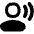 User Speaking Icon from Flex Remix Set