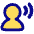User Speaking Icon from Plump Pop Set
