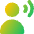 User Speaking Icon from Core Gradient Set