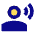 User Speaking Icon from Sharp Pop Set