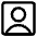 User Square Single icon - Free transparent PNG, SVG. No sign up needed.