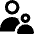 User Supervisor Account Icon from Core Remix Set