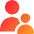 User Supervisor Account Icon from Core Gradient Set