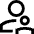 User Supervisor Account Icon from Sharp Line Set