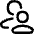 User Supervisor Account Icon from Flex Line Set