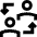 User Switch Account Icon from Sharp Line Set