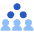 User Team Community Icon from Plump Flat Set