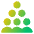 User Team Community Icon from Core Gradient Set