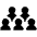 User Team Group Member Icon from Plump Solid Set