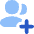 Users Group Add Icon from Flex Flat Set