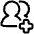 Users Group Add Icon from Plump Line Set