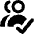 Users Group Check Icon from Core Remix Set