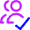 Users Group Check Icon from Core Neon Set