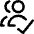 Users Group Check Icon from Core Line Set