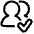 Users Group Check Icon from Plump Line Set