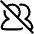 Users Group Off Icon from Plump Line Set