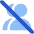 Users Group Off Icon from Core Flat Set