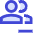 Users Group Remove Icon from Sharp Duo Set