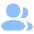 Users Group Solo Icon from Flex Flat Set