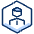Account Hexagon Icon from Cyber Duotone - Free Set