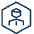 Account Hexagon Icon from Cyber Line - Free Set