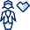 Business Female Heart Icon from Cyber Duotone - Free Set