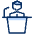 Businessman Speech Icon from Cyber Duotone - Free Set
