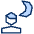 Night Mode Icon from Cyber Duotone - Free Set